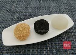 三色汤圆的做法图解4