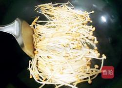 金针菇炒黄豆芽的做法图解7