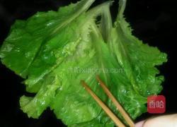 蚝油生菜的做法图解3
