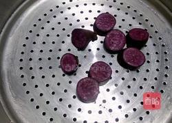 紫薯板栗营养汤圆的做法图解2