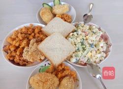 基铺炸鸡球的做法图解3