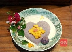 紫薯芒果冰淇淋(彩虹之上只属于你）的做法图解10