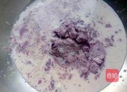 牛奶紫薯椰蓉小凉糕一独家秘制的做法图解8