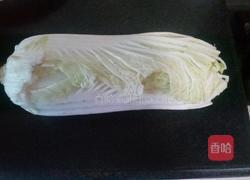 醋溜白菜的做法图解1