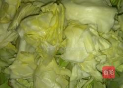 椒香包菜的做法图解2
