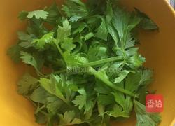 芹菜叶饼的做法图解2