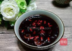 三黑果干枸杞粥的做法图解6