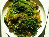 菠菜拌粉条（凉菜）