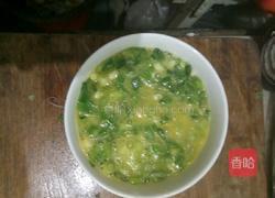 小葱摊鸡蛋的做法图解3