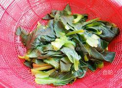 清拌小油菜的做法图解2