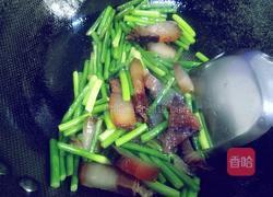 蒜薹炒酱油肉的做法图解4