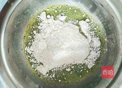 菠菜煎饼的做法图解2