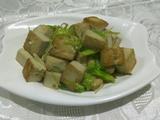 蒜苗豆腐