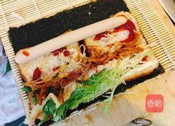 紫菜鱿鱼卷的做法图解3