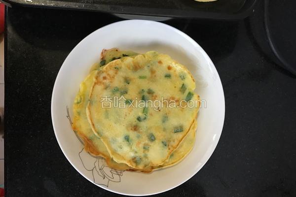 韭菜鸡蛋饼