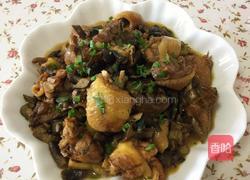 小鸡炖蘑菇的做法图解9