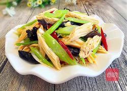凉拌香芹腐竹的做法图解9