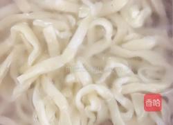 鸡蛋辣椒炒面(自制刀切面^)的做法图解12