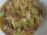 腊肉菱白