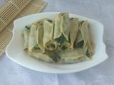 韭菜馅锅贴