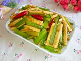 西芹炒豆腐干
