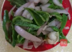 青椒洋葱红豆腐的做法图解2