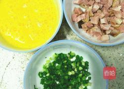 鸡蛋火腿炒饭的做法图解2