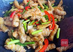 蒜苔炒肉的做法图解10