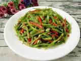 清炒刀豆