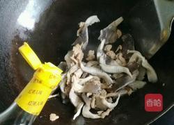 鲜蘑油菜小炒肉的做法图解12