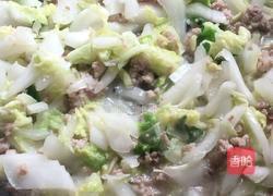 肉沫白菜面（儿童版）的做法图解10
