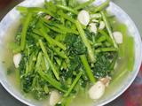 清炒茼蒿菜