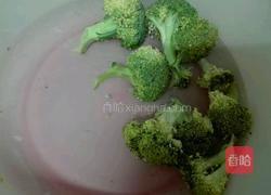 炝拌西蓝花的做法图解2