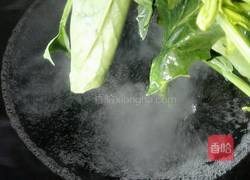 菠菜果仁（花生米）的做法图解4
