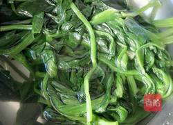 菠菜果仁（花生米）的做法图解5