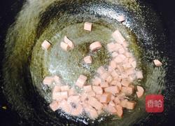 五彩炒饭的做法图解4