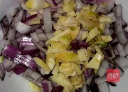 番茄肉酱意面配香蒜煎烟熏火腿的做法图解5