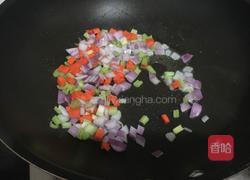菠萝炒饭的做法图解4