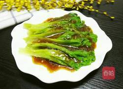 蚝油生菜的做法图解9