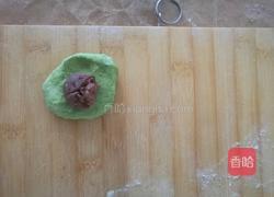 菠菜汁招财蛙的做法图解4