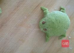 菠菜汁招财蛙的做法图解10