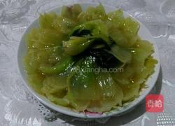 爆炒油菜的做法图解7