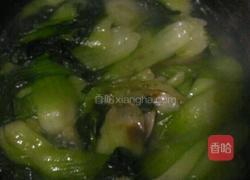 爆炒油菜的做法图解6