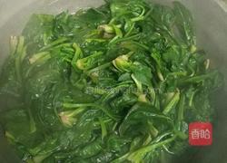 凉拌菠菜鸡蛋的做法图解3