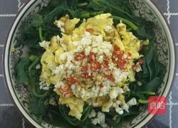 凉拌菠菜鸡蛋的做法图解7