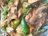 腊鱼炒辣椒