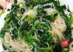 菠菜拌粉丝的做法图解9