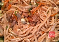 炒乌冬面的做法图解12