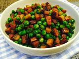 豌豆焖腊肉