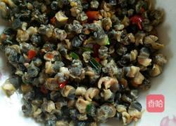 螺蛳肉炒韭菜的做法图解3